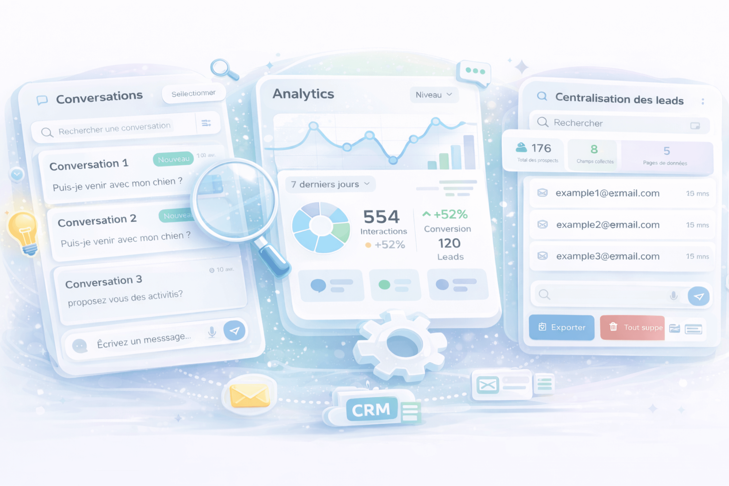 Plateforme client dédiée